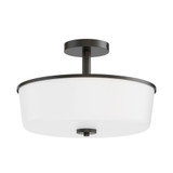Fuller 3 Light Flush Mount 10 Inch Tall and 14.75 Inch Wide by Maxim - 5695