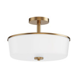 Fuller 3 Light Flush Mount 10 Inch Tall and 14.75 Inch Wide by Maxim - 5695