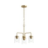 Merry 3 Light Chandelier 16.37 Inch Tall and 18 Inch Wide by Progress - P400482