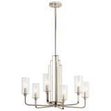 Kimrose 6 Light Chandelier 20.75 Inch Tall and 27 Inch Wide by Kichler - 52411