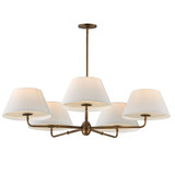Dunbridge 5 Light Chandelier 10.75 Inch Tall and 42 Inch Wide by Maxim - 18415