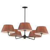 Dunbridge 5 Light Chandelier 10.75 Inch Tall and 42 Inch Wide by Maxim - 18415
