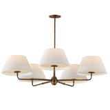 Dunbridge 5 Light Chandelier 10.75 Inch Tall and 42 Inch Wide by Maxim - 18415