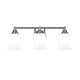 Paramount 3 Light Bath Bar 7.75 Inch Tall and 22.25 Inch Length by Toltec - 3423-775-2225