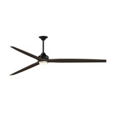 Spitfire Ceiling Fan with Double Walled LightKit 96 Inch Wide by Fanimation - FPD6721-96-DWLK