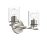 Replay 2 Light Bath Vanity 8.25 Inch Tall and 13 Inch Length by Progress - P300582