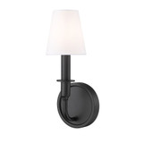 Tova 1 Light Wall Sconce 12.75 Inch Tall and 5.25 Inch Wide by Z Lite - 3049-1S