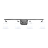 Odyssey 4 Light Bath Bar 8.75 Inch Tall and 38.25 Inch Length by Toltec - 2614-875-3825