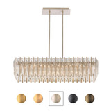 Terina 10 Light Linear Pendant 9 X 13.5 Inch Wide by Schonbek Signature - S39636