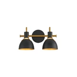 Dusk 2 Light Bath Vanity 8.75 Inch Tall and 15 Inch Wide by Maxim - 12342