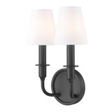 Tova 2 Light Wall Sconce 13.25 Inch Tall and 9.25 Inch Wide by Z Lite - 3049-2S