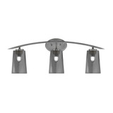 Kurve 3 Light Bath Bar 10.5 Inch Tall and 29.25 Inch Length by Toltec - 3723-105-2925