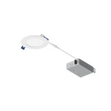 Flat 10W LED 4" Non Metallic Can Less Downlight by Nora - NFLAT-R4T