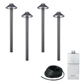 Interpath 2.5W 1 LED Path/Area Light Kit (Pack Of 4) 15 Inch Tall by WAC - 6511-4KIT