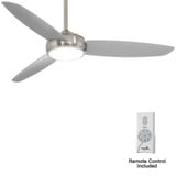 Concept IV 54 Inch Ceiling Fan with Light Kit by Minka Aire - F465L