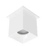 Zoron 15W 1 LED Narrow Flood Trimmed Square Outdoor Flush Mount 4.5 by WAC - C4ST-NCS