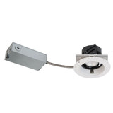 Ocularc 11W LED Round Trimless Remodel Housing 3.75 X 5.5 Inch Wide by WAC - R3CRRL-11
