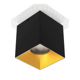 Zoron 15W 1 LED Narrow Flood Trimless Square Outdoor Flush Mount by WAC - C4SL-NCS