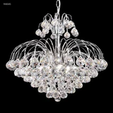 Jacqueline 7 Light Chandelier 18 Inch Tall and 20 Inch Wide by James Moder - 94804