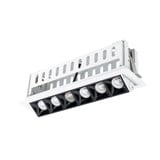 Multi Stealth 20W LED 6 Cell Flood Adjustable Trim 3.06 X 10.75 Inch by WAC - R1GAT06-F