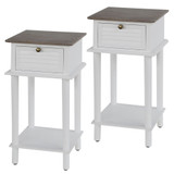 Bennett One Drawer Accent Table 26 Inch Tall and 13 Inch Wide by Stylecraft - SF11762B