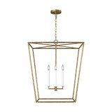 Viota 4 Light Pendant 29.75 Inch and 25 Inch Wide by Visual Comfort Studio - EC1364