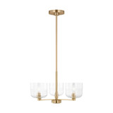 Lochdale 3 Light Chandelier 10.25X17.88 Inch Wide by Visual Comfort Studio - DJC1233