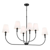 Mairbourne 6 Light Chandelier 29 Inch Tall and 48 Inch Wide by Millennium - 28906