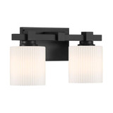 Abelson 2 Light Bath Vanity 7.75 Inch Tall and 14 Inch Wide by Millennium - 23102