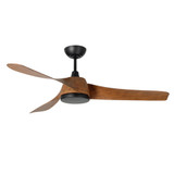 Hammerlin 3 Blade Ceiling Fan with Light Kit 52 Inch Wide by Millennium - 1103_1