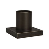 Outdoor Pier Mount Adapter 3.75 X 5.13 Inch Brass Traditions by Innovations - P-200