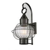 Ellington 1 Light Outdoor Wall Sconce 21.25 Brass Traditions by Innovations - 9611