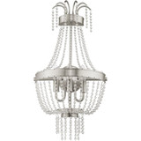 Valentina 3 Light Wall Sconce 24.5 Inch Tall and 12.75 Inch Wide by Livex - 51874