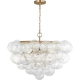 Zia 5 Light Chandelier 19.52 Inch Tall and 27.55 Inch Wide By Generation - PLCH108