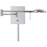 George's Reading Room 8W 1 LED Swing Arm Wall Sconce by George Kovacs  - P4338