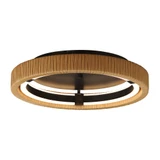 Kaia 25W 1 LED Semi Flush Mount 20 Inch Tall and 3.75 Inch Wide by ET2 - E22960
