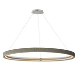 Kaia 80W 1 LED Ring Pendant 48.25 Inch Tall and 2.5 Inch Wide by ET2 - E22964