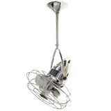 Jarold Direcional 3 Blade Damp Ceiling Fan 13 X 13 Inch Wide by Matthews Fans - JD-MTL-DAMP