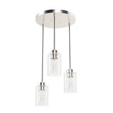 Hartland 3 Light Medium Pendant by Hunter Fans - 13063