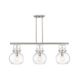 Newton Sphere 3 Light Island 15.13 Inch and 41.5 Inch Wide by Innovations - 411-3I-G410-10