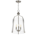 Bellmore 3 Light Foyer Pendant 13.5 Inch Tall and 22.25 Inch Wide by Maxim - 5683