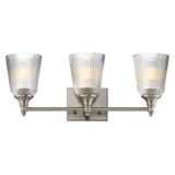 Julip 3 Light Bath Vanity 23 Inch Tall and 8.75 Inch Wide by Maxim - 21543