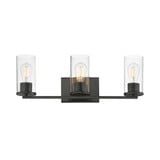 Livingston 3 Light Bath Vanity 23 Inch Tall and 8.25 Inch Wide by Maxim - 10463