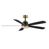 Daisies 5 Blade Ceiling Fan with Light Kit 17 Inch X 60 Inch Wide by Maxim - 88828