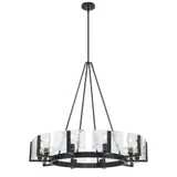 Aenon 10 Light Chandelier 33 Inch Tall and 36 Inch Wide by Golden - 3164-10
