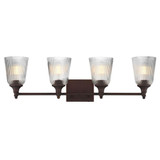 Julip 4 Light Bath Vanity 31.75 Inch Tall and 8.75 Inch Wide by Maxim - 21544