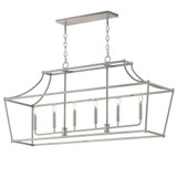 Clifton 6 Light Linear Pendant 13 Inch Tall and 22 Inch Wide by Maxim - 25317
