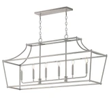 Clifton 6 Light Linear Pendant 13 Inch Tall and 22 Inch Wide by Maxim - 25317