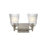 Julip 2 Light Bath Vanity 14 Inch Tall and 8.75 Inch Wide by Maxim - 21542