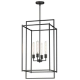Gridline 4 Light Extra Large Pendant 17 Inch Tall X 35.5 Inch Wide by Maxim - 10413